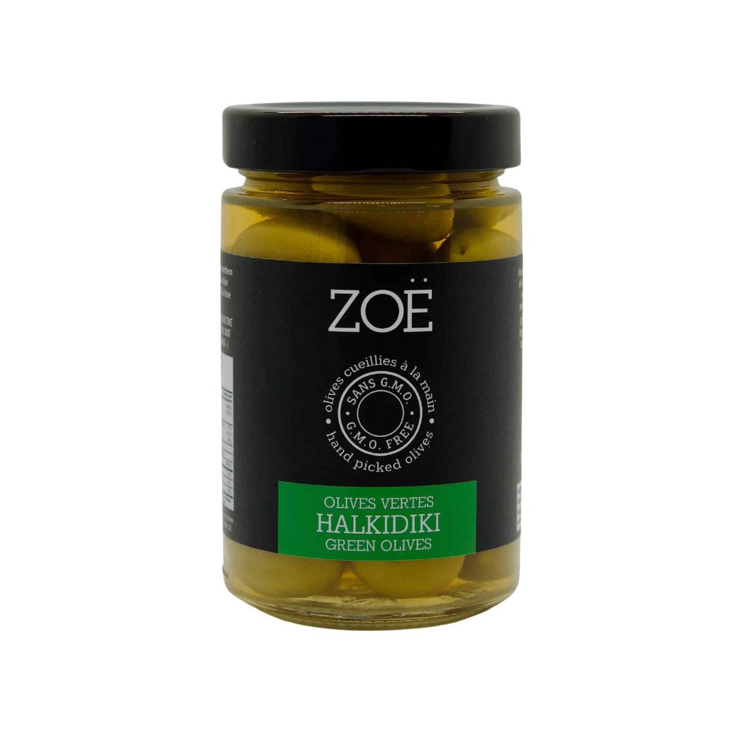 Zoë Zielone Oliwki Halkidiki z Pestką