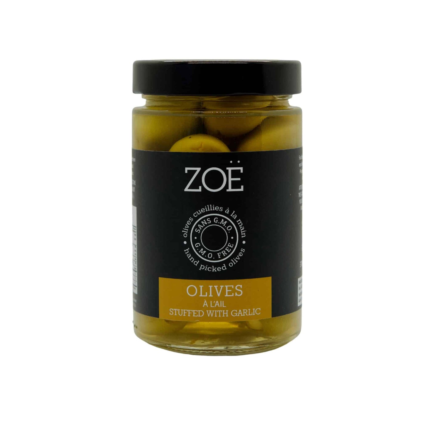 Zoë Zielone Oliwki Halkidiki Faszerowane Czosnkiem