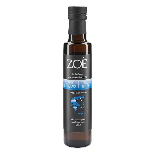 ZOE grecka Oliwa z oliwek z greckimi ziołami 250 ml