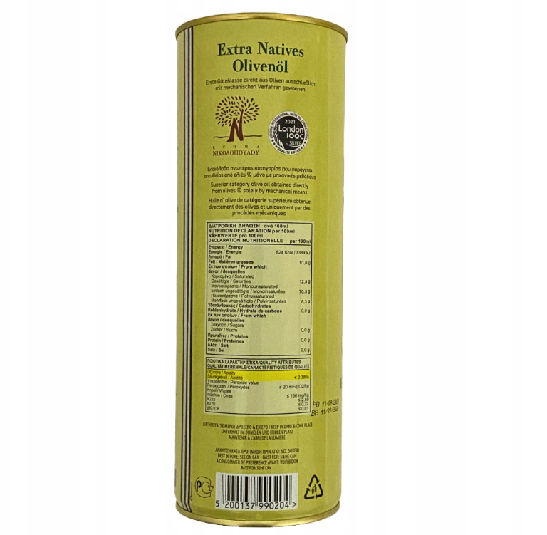 OLIVI Grecka Oliwa z oliwek 1L