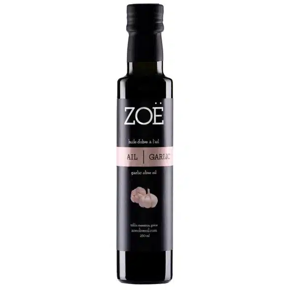 ZOE grecka Oliwa z oliwek z czosnkiem 250 ml
