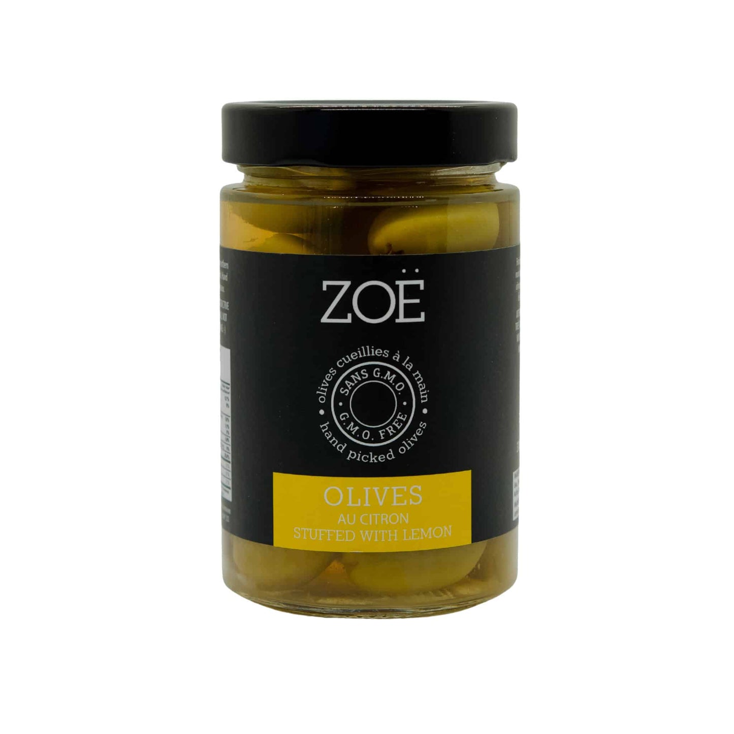 Zoë Zielone Oliwki Halkidiki Faszerowane Skórką Cytrynową